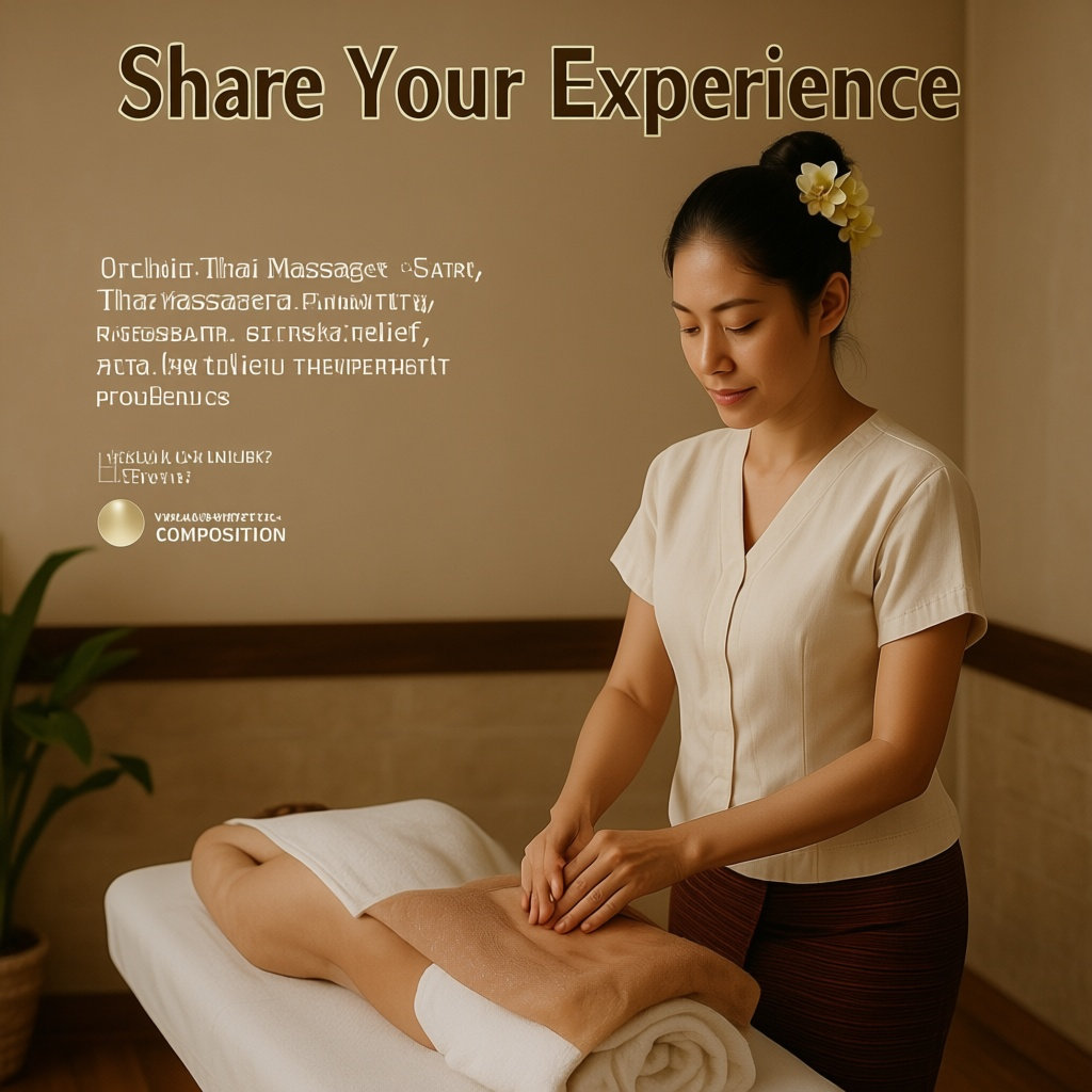 Orchid Thai Massage & Spa client sharing a positive review about their therapeutic Thai massage experience in Santa Barbara